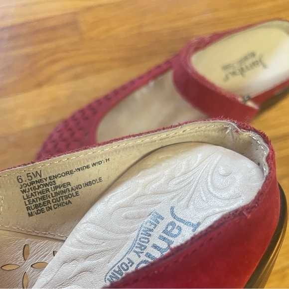 Jambu Women's Red Sandals 6.5 - Picture 4 of 4